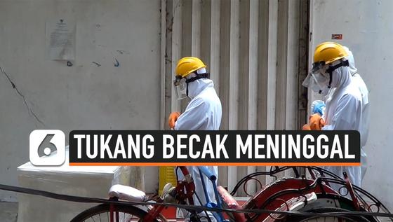 VIDEO: Reaktif Covid-19, Tukang Becak Ditemukan Meninggal Dunia