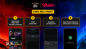 Panduan Lengkap Beli Paket PPV First Fight Vol. 2: Rise of The Warriors di Vidio