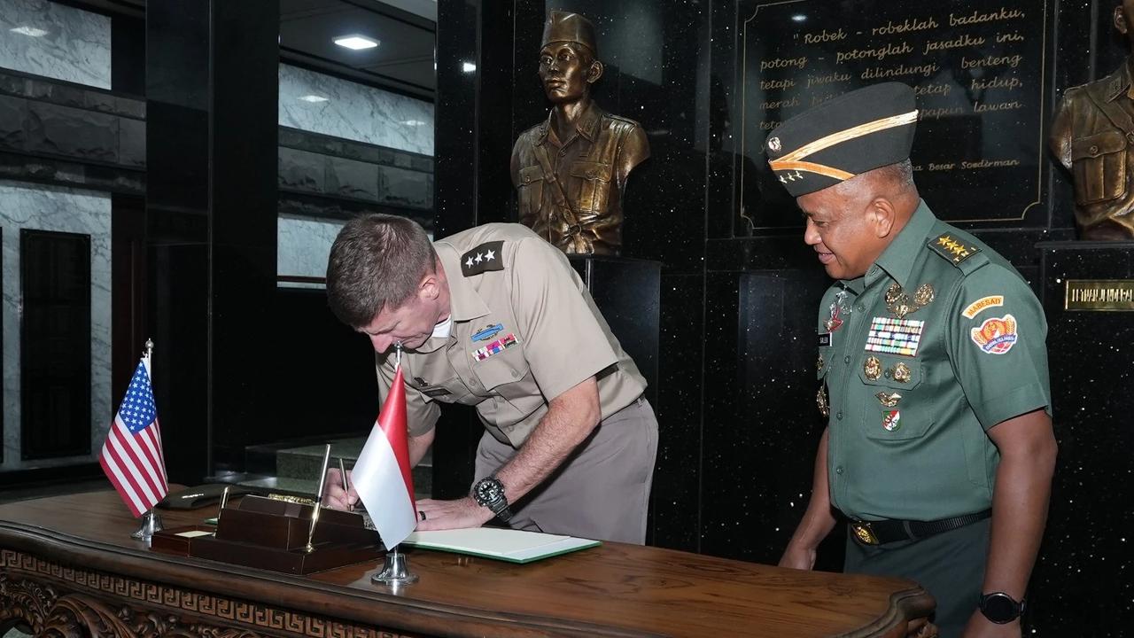 FOTO: TNI AD dan USARPAC Sepakat Perluas Kerja Sama Strategis di Kawasan Indo-Pasifik