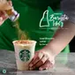 Varian minuman Iced Biscotti Latte Starbucks Barista Idol's. (dok. Starbucks Indonesia)