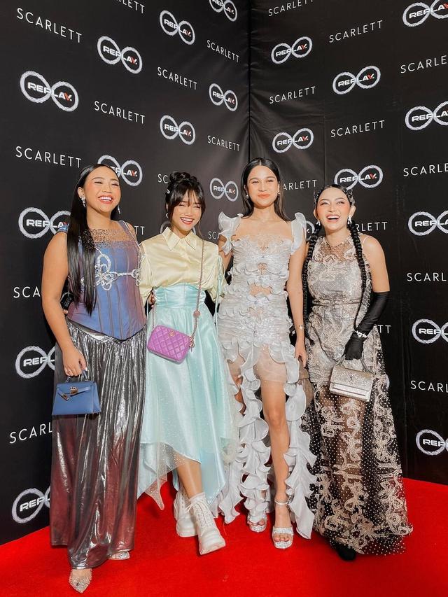 6 Potret Fuji dan Azizah Salsha di Gala TikTok Replay 2023, Tampil Manis dan Ceria