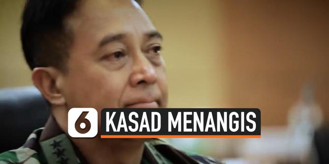 VIDEO: Jenderal Andika Perkasa Menangis Dengar Curhat Petugas Medis