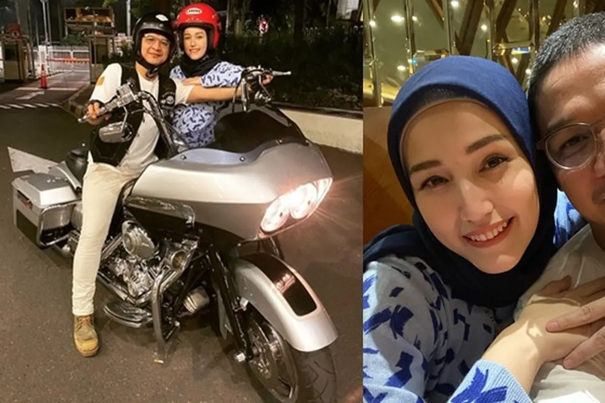 6 Momen Pasha Ungu Ajak Istri Riding Naik Motor Gede, Sangat Antusias