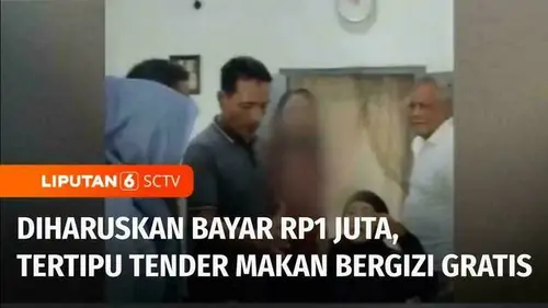 VIDEO: Diminta Bayar Jaminan Rp1 Juta, Pemilik Katering Tertipu Tender Makan Bergizi Gratis