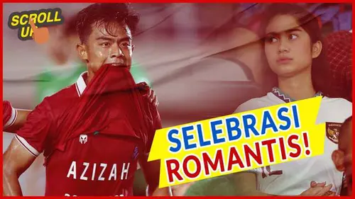 VIDEO: Cetak Gol Saat Bela Timnas Indonesia U-23, Pratama Arhan Berikan Selebrasi Romantis untuk Sang Istri