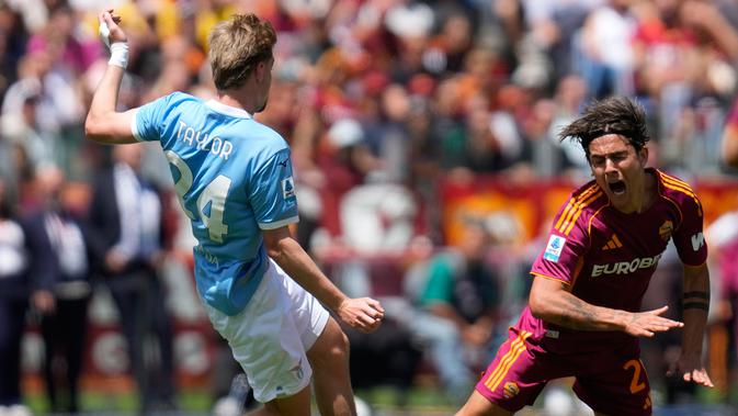 Hasil Roma vs Lazio: Gianluca Mancini Bersinar, I Giallorossi Masuk Zona Liga Champions