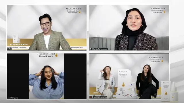 MS Glow resmi meluncurkan serum rambut terbaru mereka.