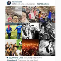 Foto-foto terbaik Ridwan Kamil sepanjang tahun 2015. (Instagram @ridwankamil)