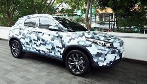 Seres E3 dalam balutan kamuflase.