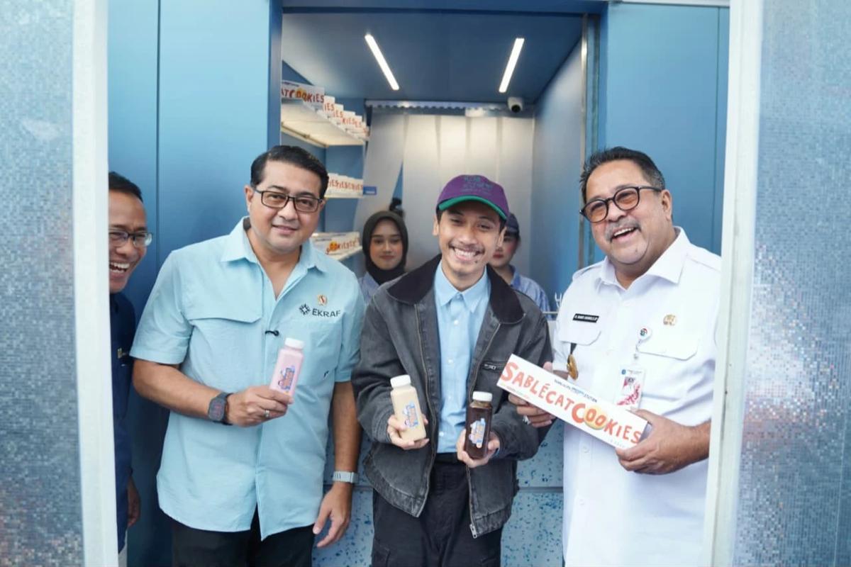 Grand Opening Placemaking Tahilalats Station 2026 di Terowongan Kendal, Stasiun MRT Dukuh Atas, Jakarta.