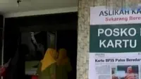 Kantor pelayanan BPJS di Tangerang Selatan didatangi warga