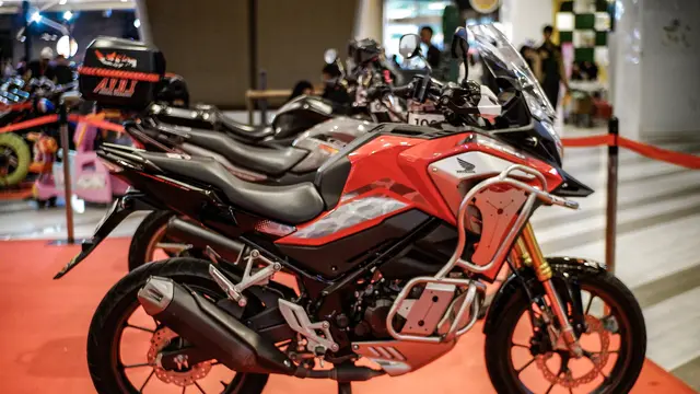 Kumpulan Potret Motor Keren di Honda Modif Contest 2023 Seri Pekanbaru