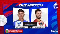 Jadwal lengkap Big Match BRI Liga 1 Kamis, 6 Januari 2022 : PSIS Semarang Vs Persija Jakarta