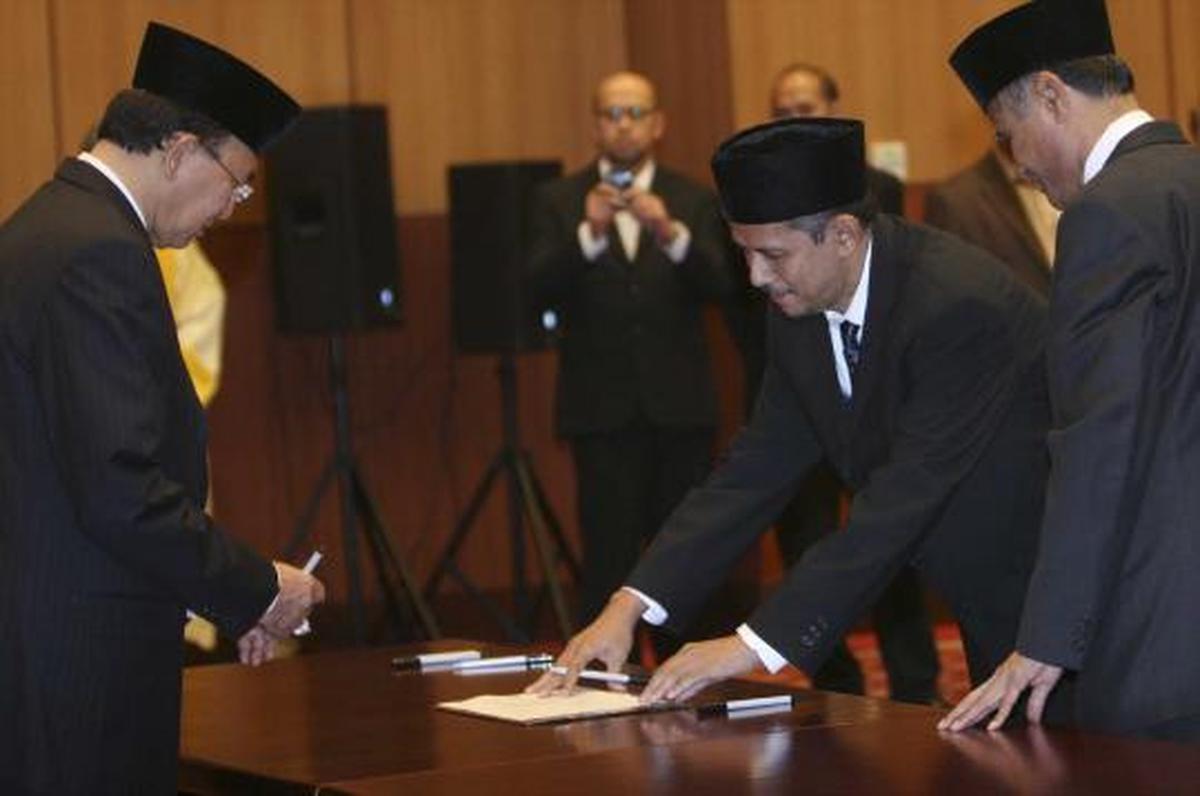 Anggito Abimanyu resmi jadi Dirjen Haji dan Umroh