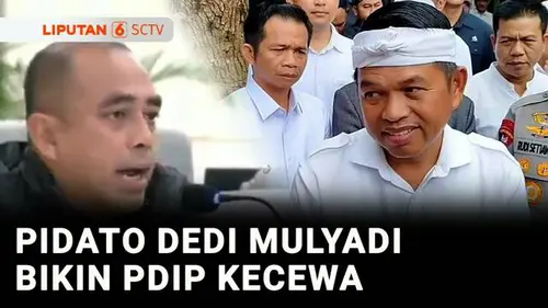  Kecewa dengan Dedi Mulyadi, PDIP Walk Out saat Rapat Paripurna