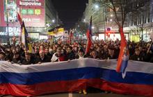 Ratusan Ribu Warga Serbia Gelar Demo di Jalanan Tuntut Kebijakan Pemerintah