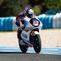 Veda Ega Pratama pada tes pramusim Moto3 2026 di Sirkuit Jerez. (Honda Team Asia)