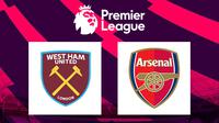 Premier League - West Ham United Vs Arsenal (Bola.com/Adreanus Titus)