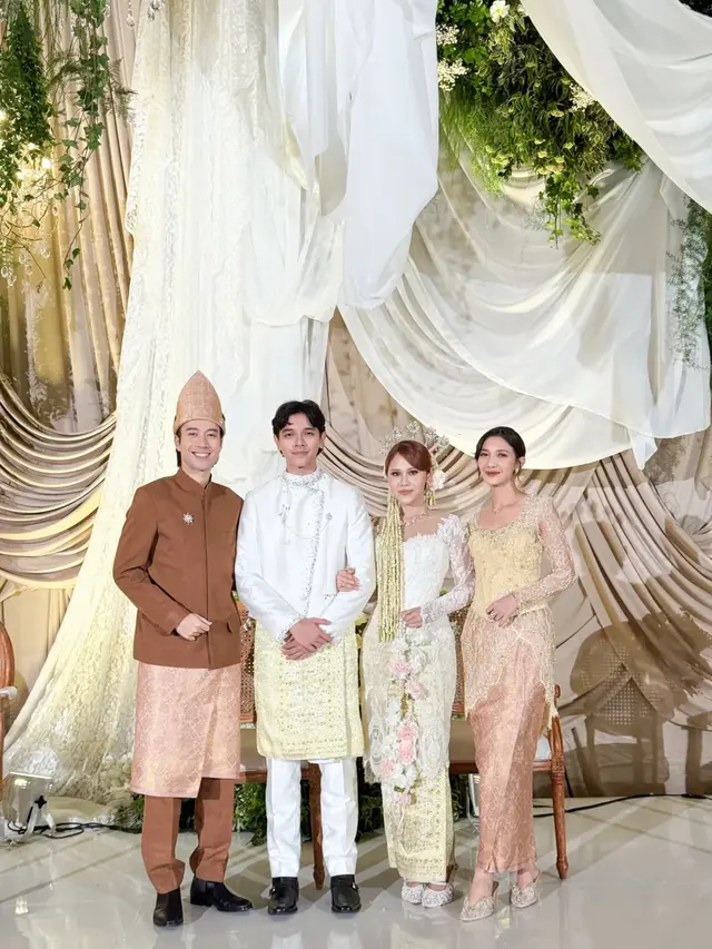 Sah! Nadin Amizah dan Faishal Tanjung Resmi Menikah, Kenakan Busana Pengantin Sulaman dan Kain Songket