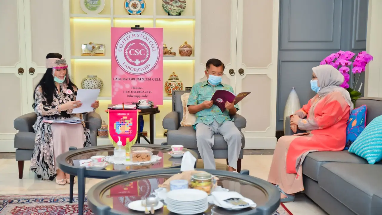 Jusuf Kalla Melakukan Stem Cell Quantum