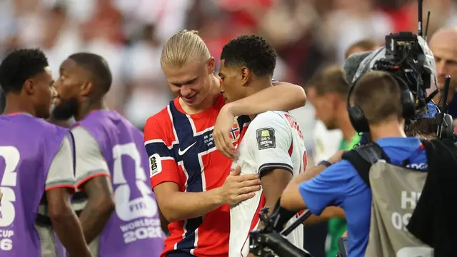 Erling Haaland dan Jude Bellingham