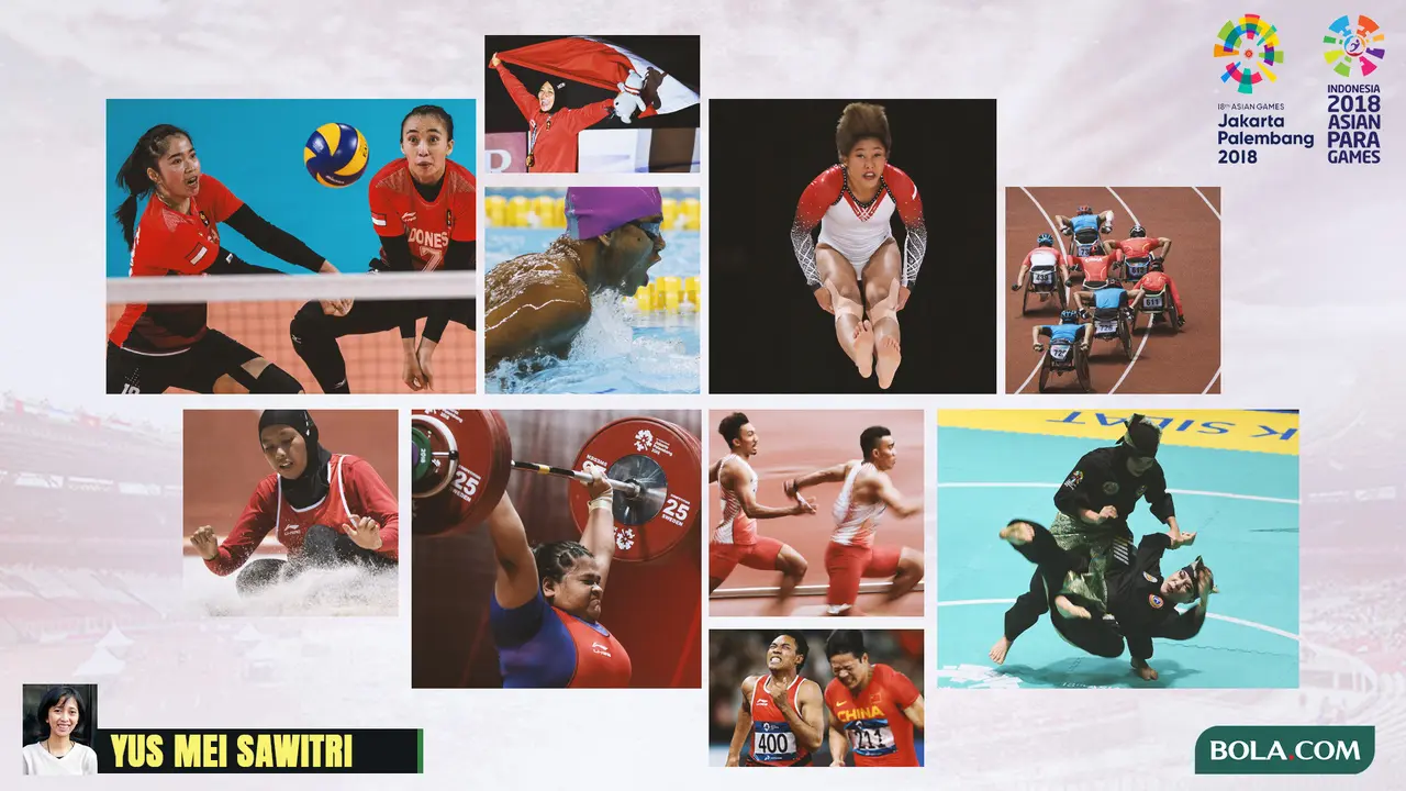 Aku dan Bolacom - Ilustrasi Asian Games 2018 dan Asian Para Games 2018 - Yus Mei Sawitri