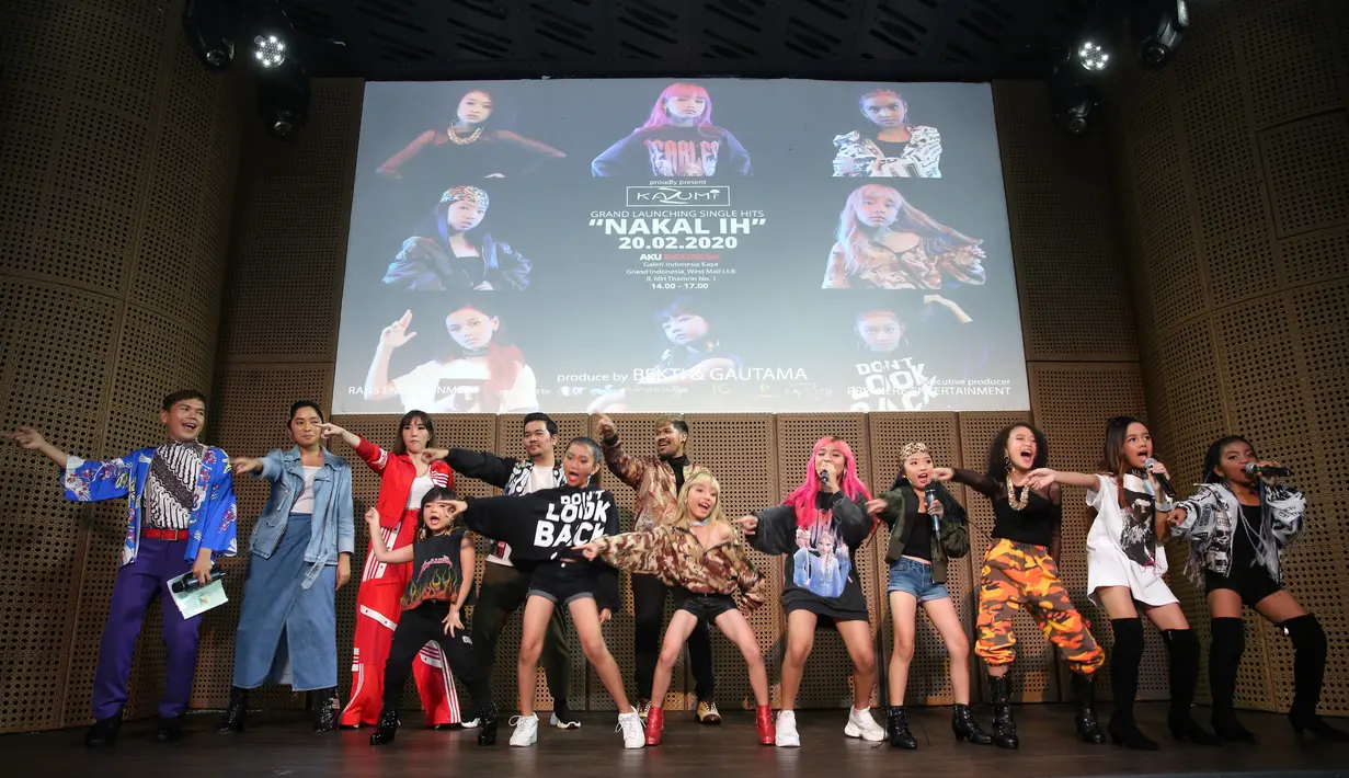 Indra Bekti Rilis Band Kazumi (Adrian Putra/Fimela.com)