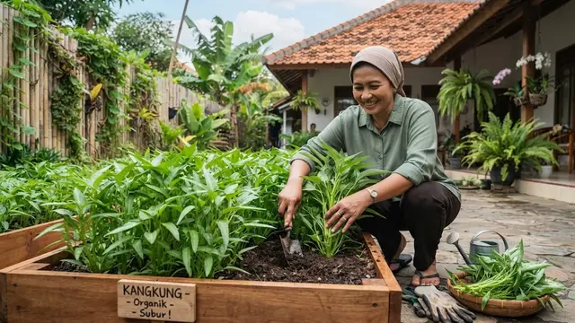 Cara Merawat Tanaman Kangkung agar Tumbuh Subur dan Cepat Panen
