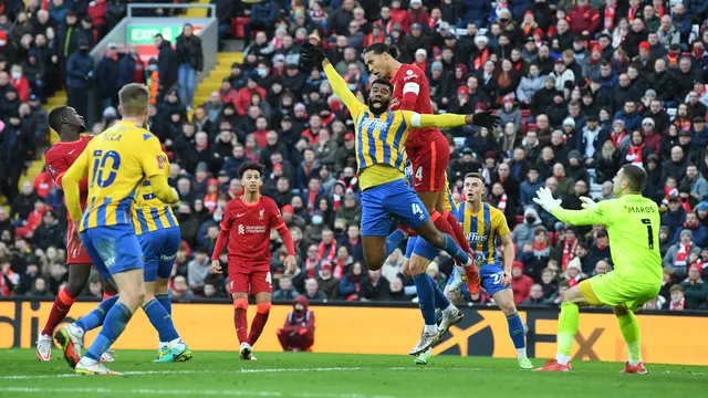 Liverpool Vs Shrewsbury Town