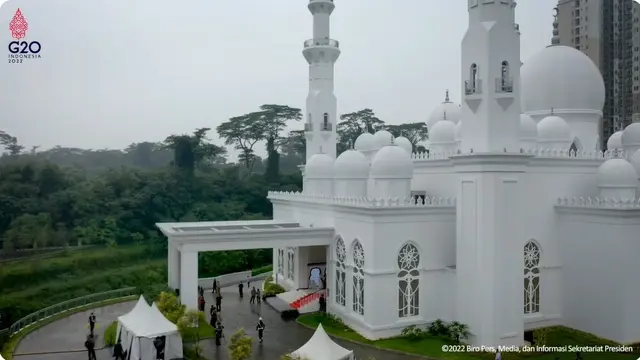 9 Potret Masjid Erick Thohir yang Megah Penuh Filosofi, Diresmikan Tahun 2022