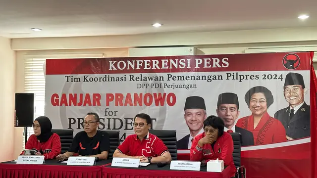 Tim Koordinasi Relawan Pemenangan Pilpres (TKRPP) PDIP telah menerima dokumen pendaftaran 457 organ relawan agar dapat menjadi bagian tim pemenangan calon presiden (capres) Ganjar Pranowo.