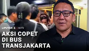Aksi Copet di Bus TransJakarta