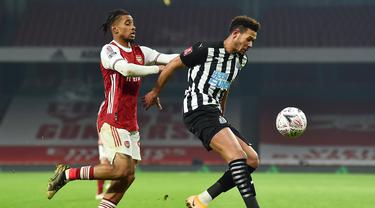 FOTO: Arsenal Butuh Extra Time Untuk Taklukkan Newcastle United 2-0