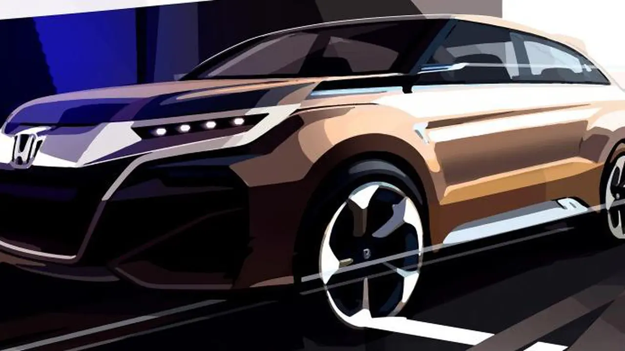 Teaser New SUV Honda