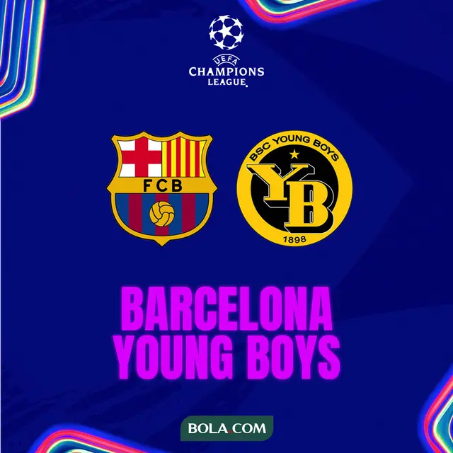 Liga Champions - Barcelona Vs Young Boys