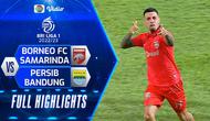 Berita Video, Highlights BRI Liga 1 2022/2023 antara Borneo FC Vs Persib Bandung pada Minggu (7/8/2022)