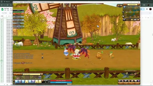 Tampilan game PC Dragonica Origin