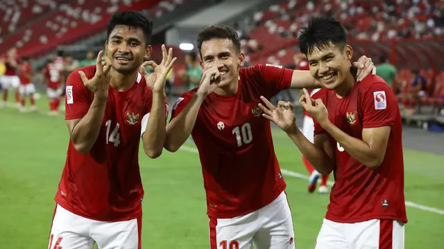 Foto: Melihat Aksi Kapten Asnawi Mangkualam saat Timnas Indonesia Indonesia Singkirkan Singapura di Leg Kedua Semifinal Piala AFF 2020