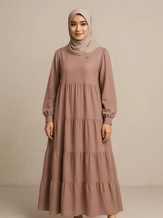 Model Gamis Oversize yang Trend 2025/AI