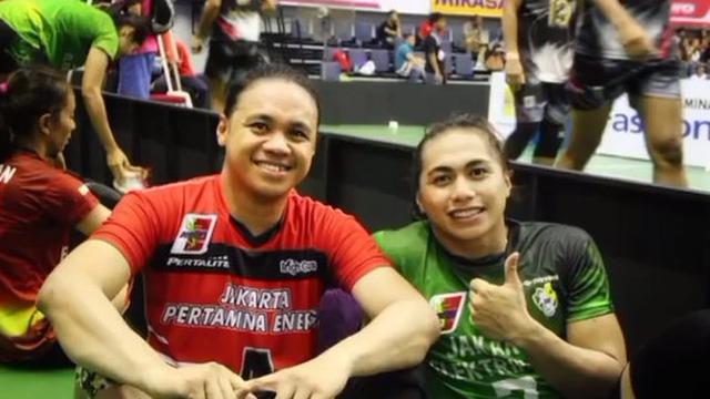 6 Potret Kebersamaan Aprilia Manganang dan Sang Kakak yang Juga Atlet Voli