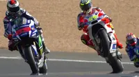 FP3 MotoGP Prancis: Iannone Ungguli Lorenzo, Rossi Tetap Terpuruk