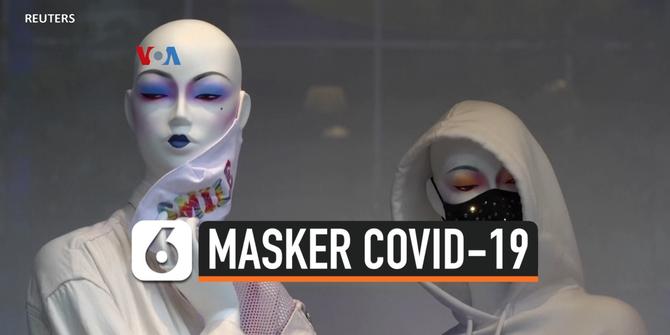 VIDEO: Masker Anti Covid-19 Jadi Aksesoris Pelengkap Penampilan