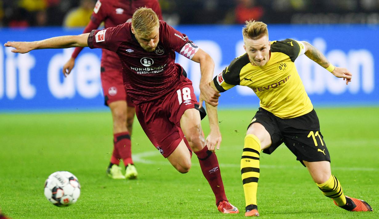 Pada musim lalu, Hanno Behrens bermain 27 kali untuk Hansa Rostock di 2. Bundesliga. Dari jumlah itu, mantan pemain Hamburg SV ini mampu mencetak lima gol. (AFP/Patrik Stollarz)