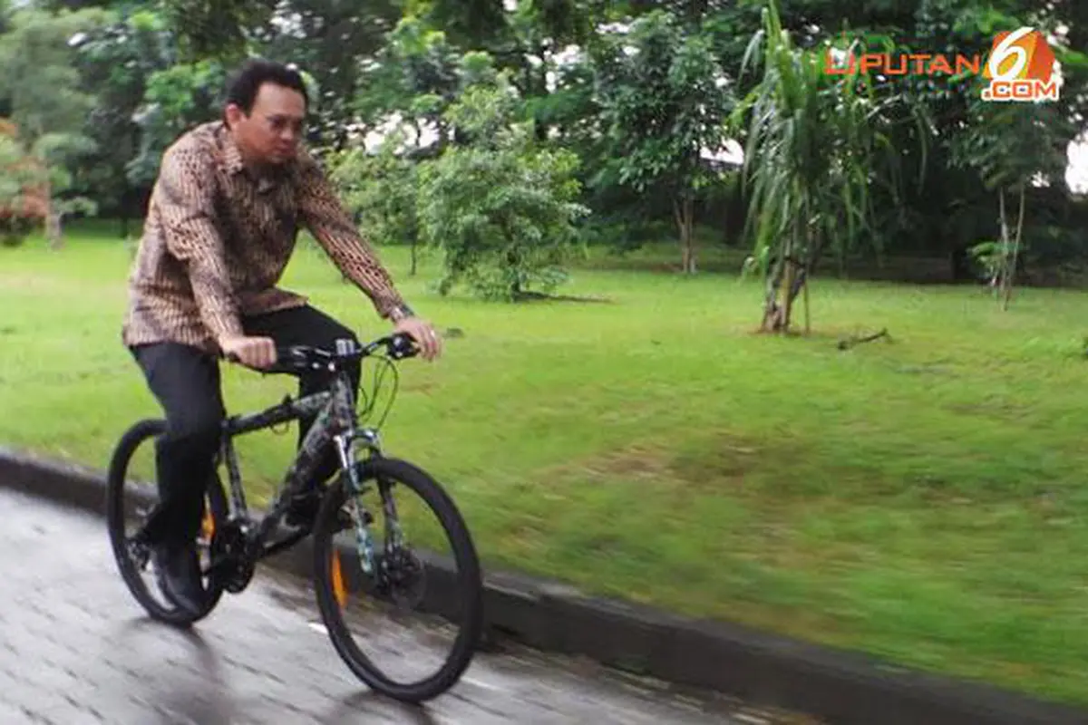 Gowes ke Balaikota, Ahok Sempat `Diancam` Istri
