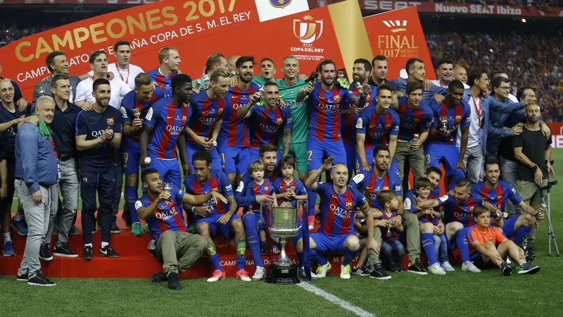 Barcelona Raih Gelar Juara Piala Copa del Rey ke 29