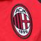 Logo dan ilustrasi AC Milan. (AFP/Paco Serinelli)