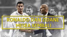 Video hubungan Cristiano Ronaldo dan Zinedine ZIdane yang mulai membaik setelah Ronaldo mencetak gol di laga melawan Borussia Dortmiund, Selasa (27/9/2016).