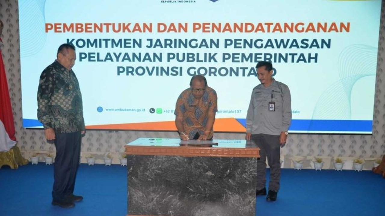 Gubernur Gusnar Gandeng Ombudsman RI, Perkuat Pelayanan Publik Gorontalo