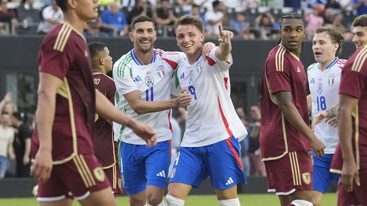 FOTO Timnas Italia