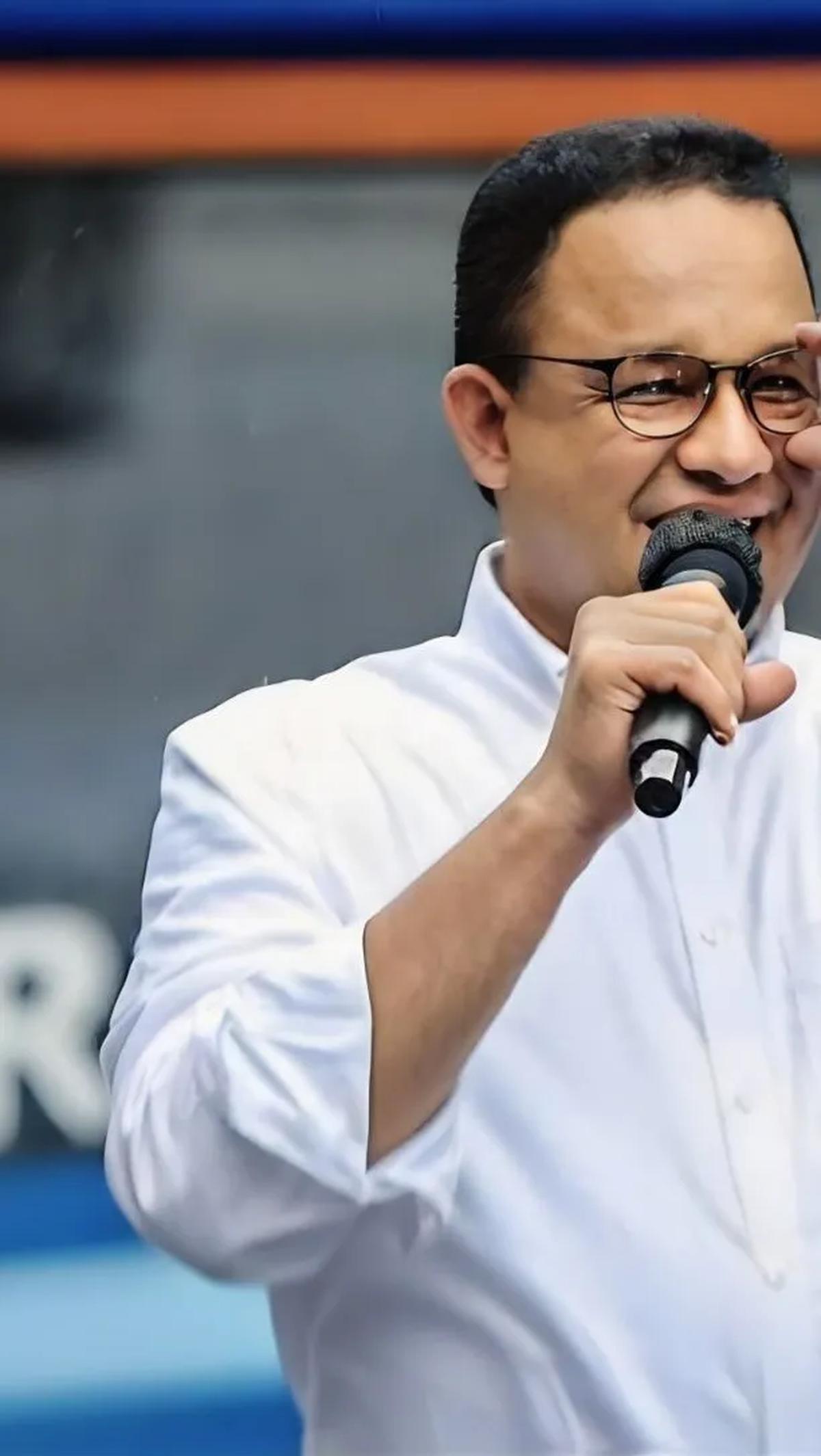 Agenda Anies ditutup sebagai pembicara di Acara Mukernas MUI 2023, berlokasi di Hotel Mercure, Ancol, Jakarta Utara.&nbsp;<br>